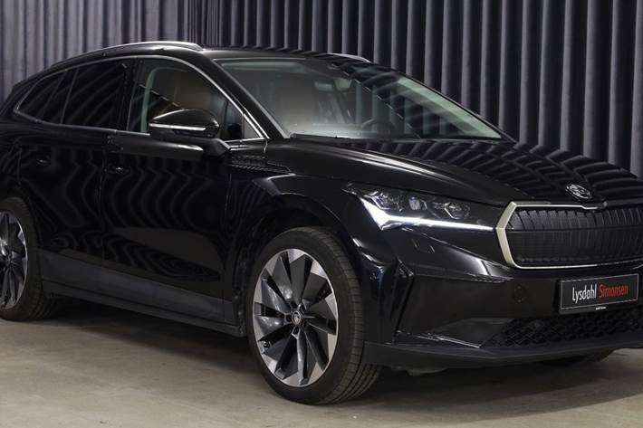 Sort Skoda Enyaq fra 2021