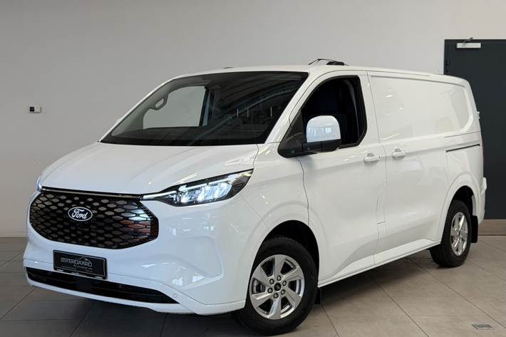 Hvid Ford E-Transit Custom 320 L1 fra 2026