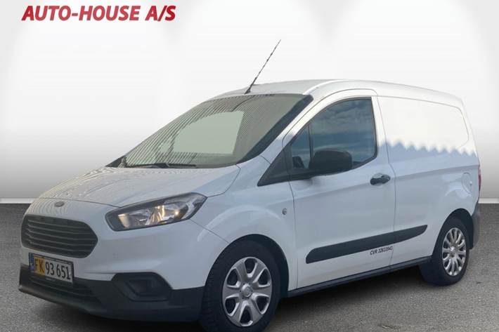 Hvid Ford Transit Courier fra 2021