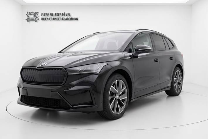 Sort Skoda Enyaq fra 2022
