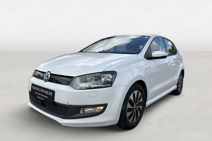 Grøn VW Polo fra 2017