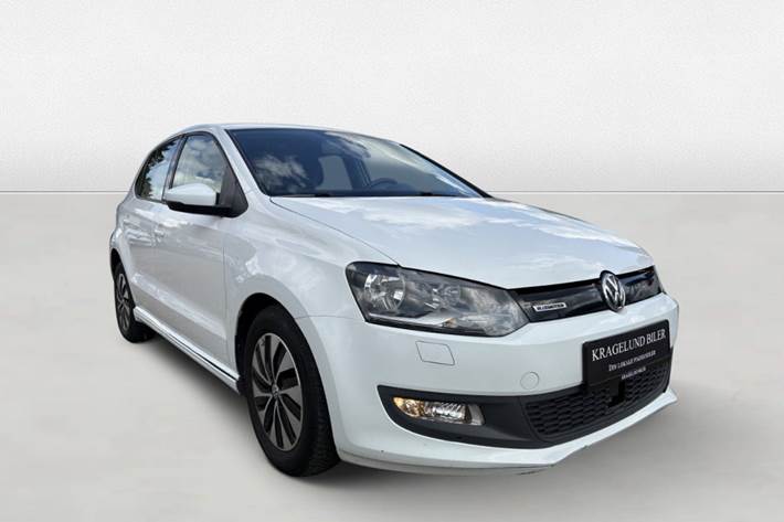 Grøn VW Polo fra 2017