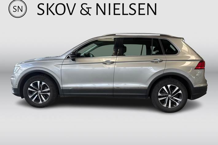 Sølv VW Tiguan fra 2019