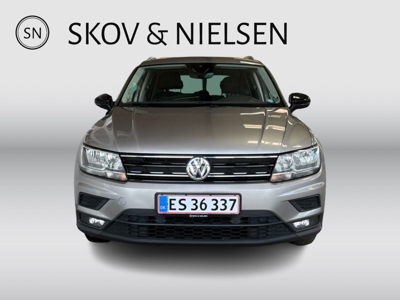 Sølv VW Tiguan fra 2019
