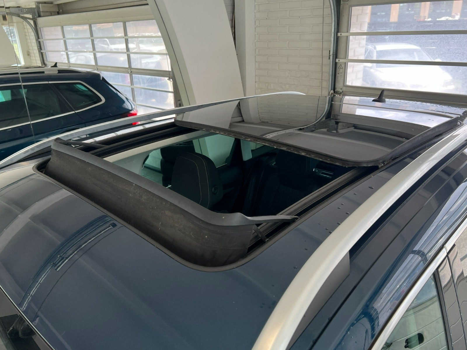 Blå Skoda Karoq fra 2019