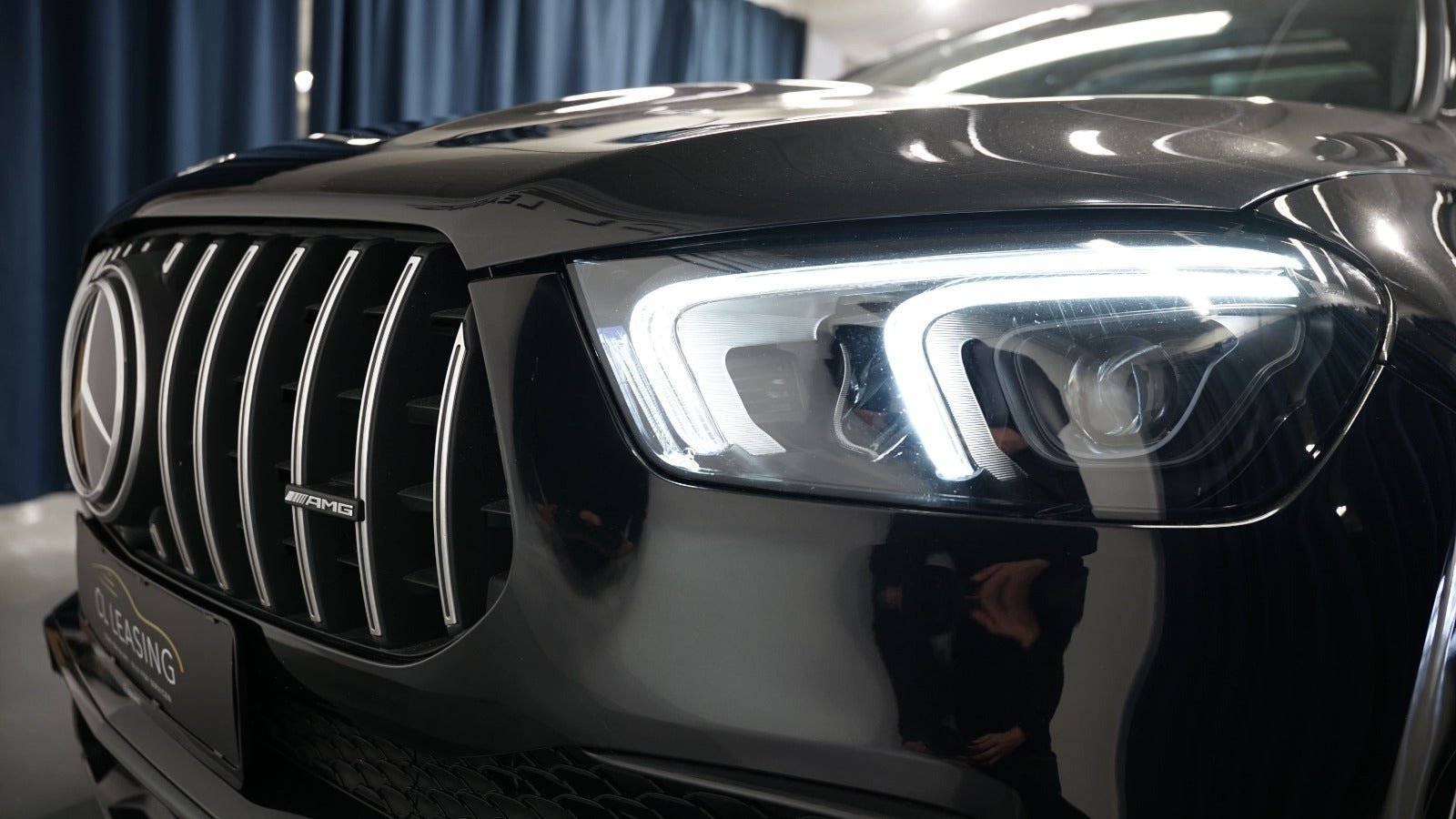 Sort Mercedes GLE53 fra 2020