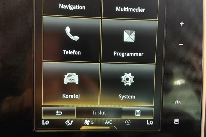Sort Renault Grand Scenic IV fra 2018
