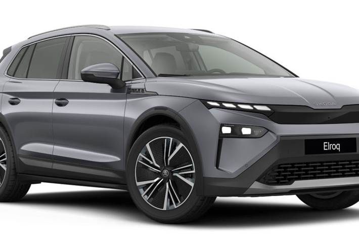 Grå Skoda Elroq fra 2025