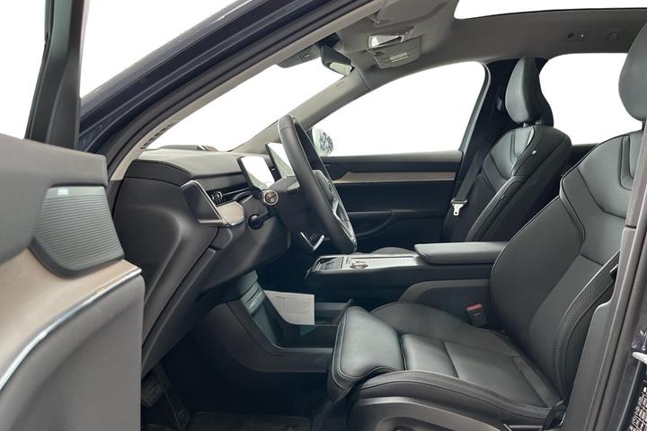 Blå Volvo EX90 fra 2025