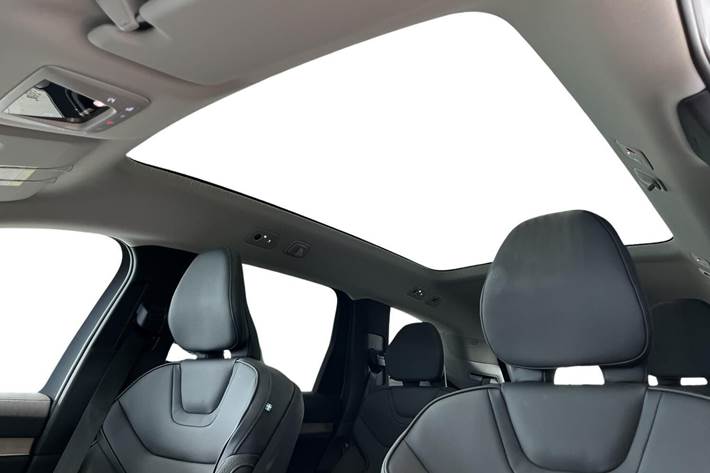 Blå Volvo EX90 fra 2025