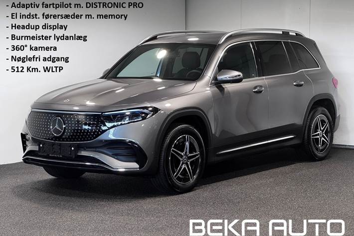 Grå Mercedes EQB250+ fra 2025