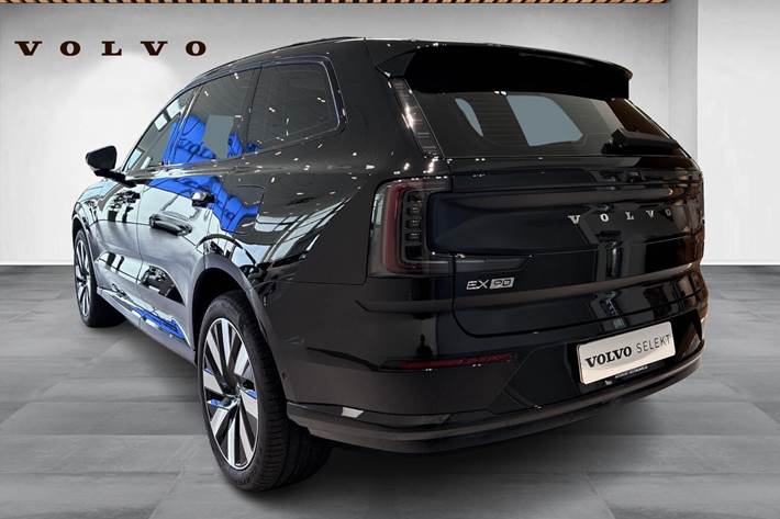 Sort Volvo EX90 fra 2025
