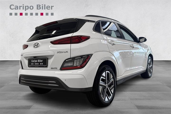 Hvid Hyundai Kona fra 2021