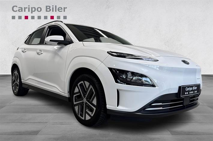 Hvid Hyundai Kona fra 2022