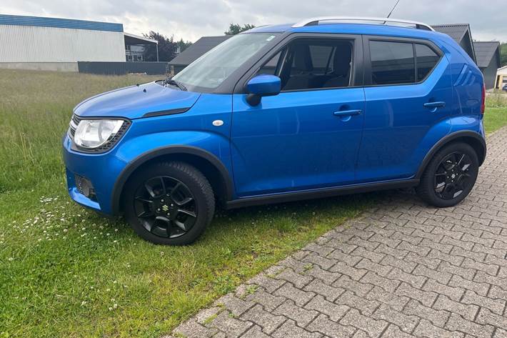 Blå Suzuki Ignis fra 2019