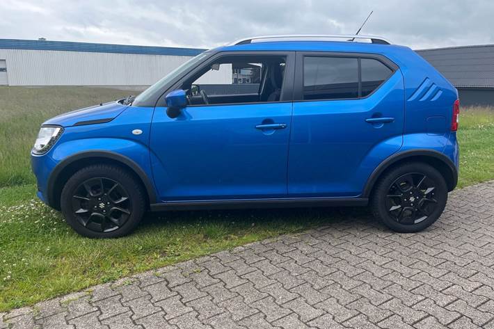 Blå Suzuki Ignis fra 2019