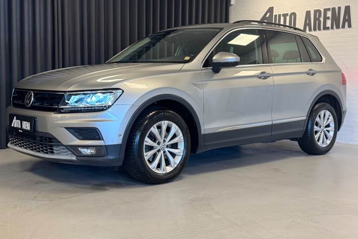 Sølv VW Tiguan fra 2019