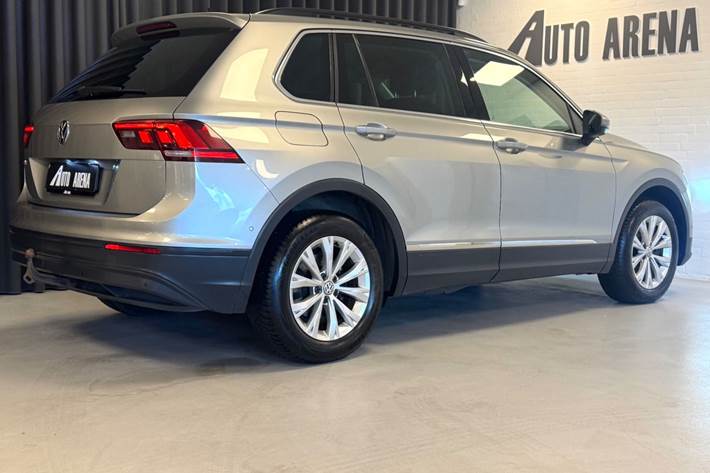 Sølv VW Tiguan fra 2019