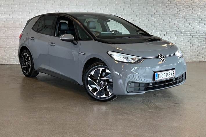 Grå VW ID.3 fra 2022