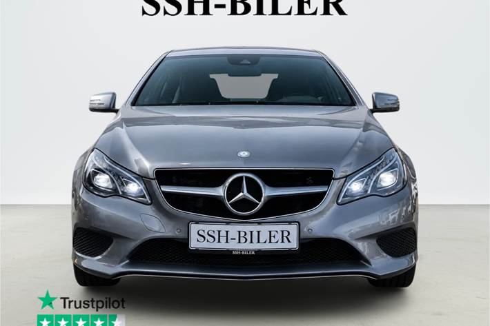 Sølv Mercedes E350 fra 2015