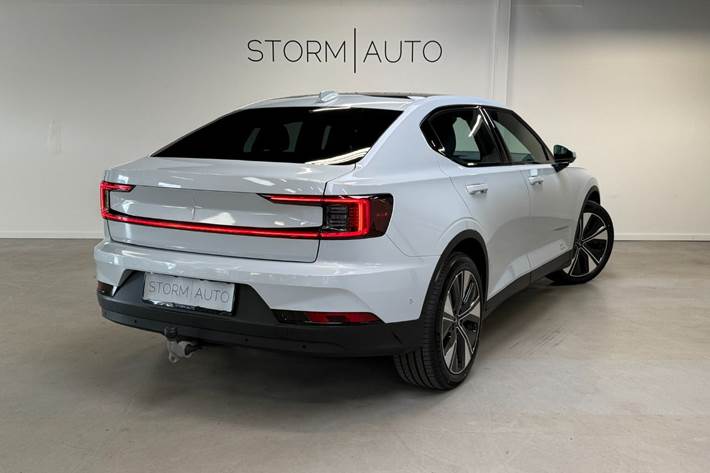 Hvid Polestar 2 fra 2024