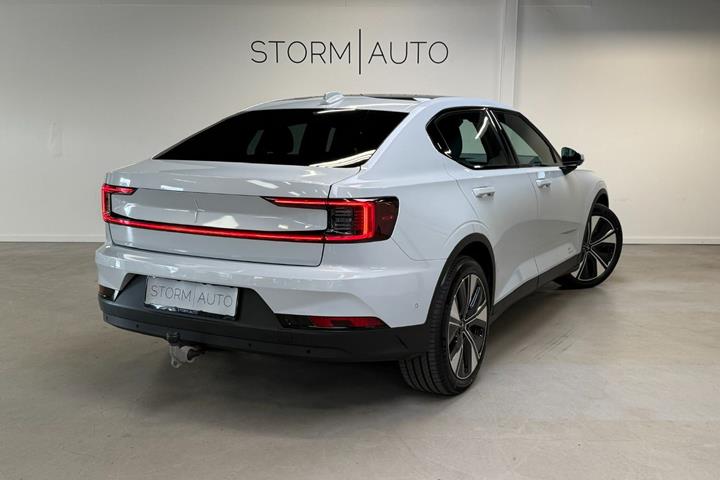 Hvid Polestar 2 fra 2024