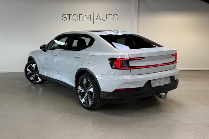 Hvid Polestar 2 fra 2024