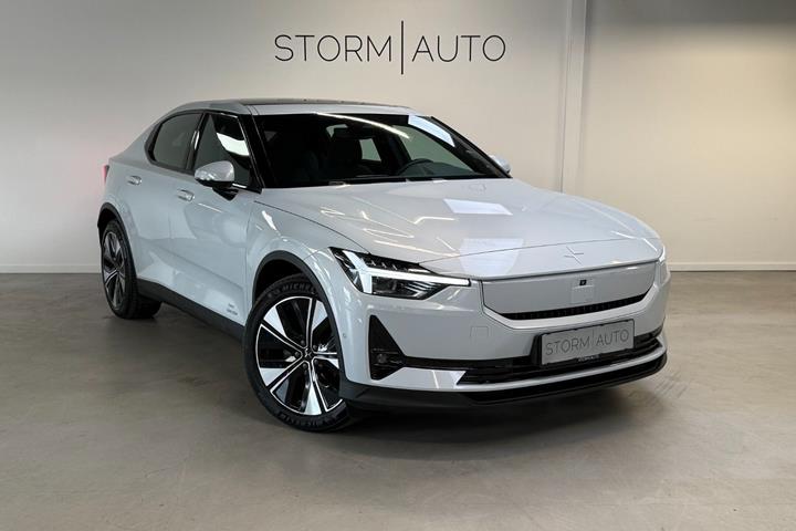 Hvid Polestar 2 fra 2024