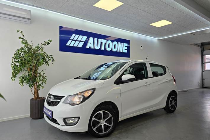Hvid Opel Karl fra 2018
