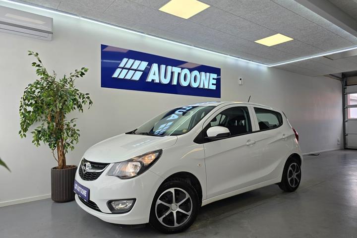Hvid Opel Karl fra 2018