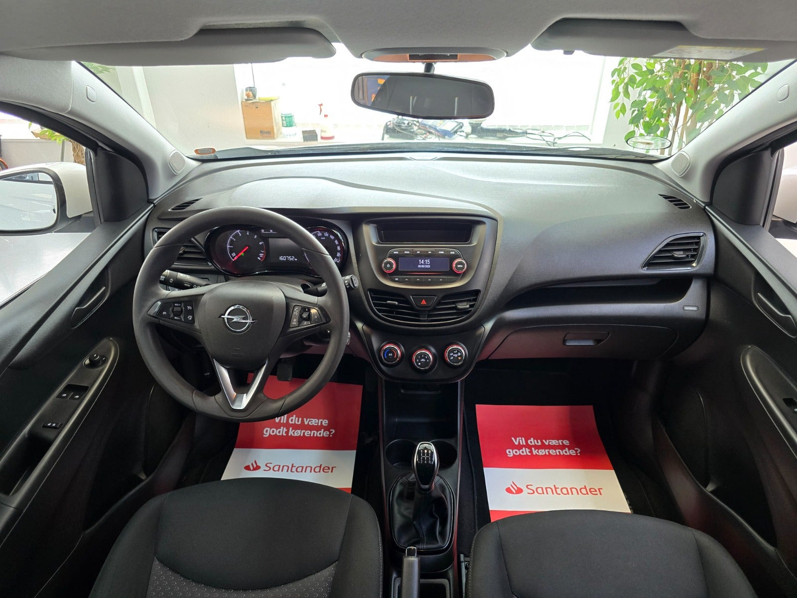 Hvid Opel Karl fra 2018