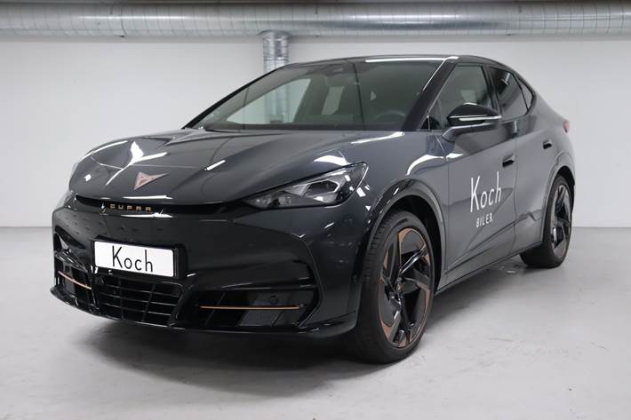 Grå Cupra Tavascan fra 2025 set udefra