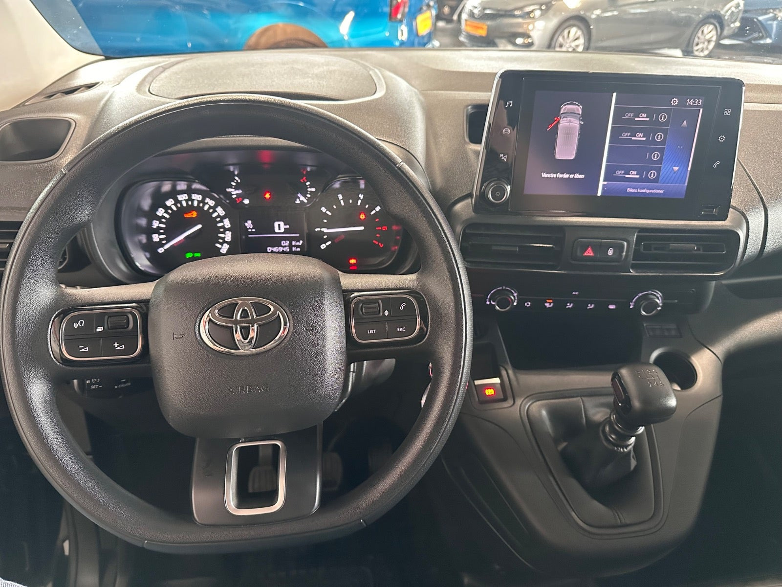 Sort Toyota ProAce City fra 2021