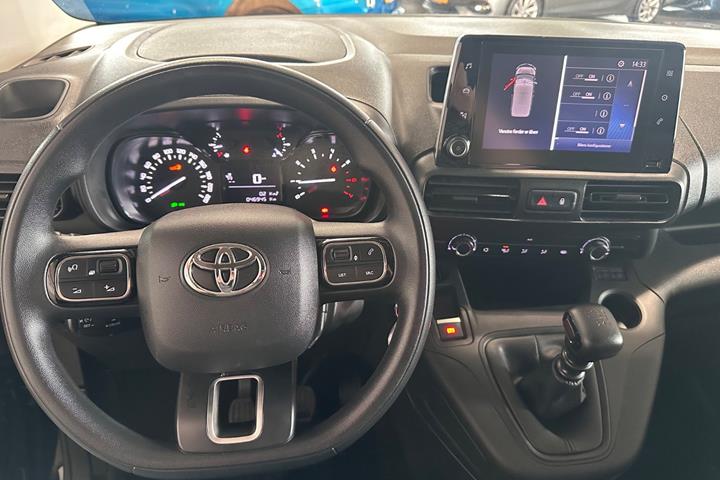 Sort Toyota ProAce City fra 2021