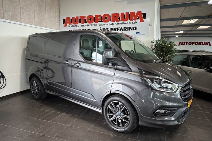 Grå Ford Transit Custom 290 L1 fra 2021