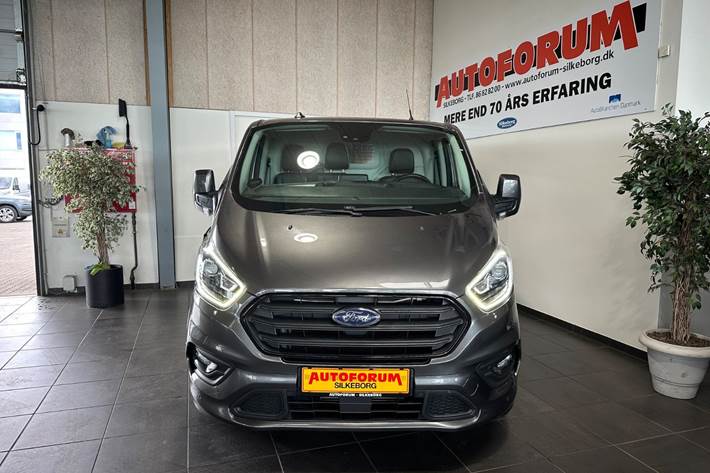 Grå Ford Transit Custom 290 L1 fra 2021