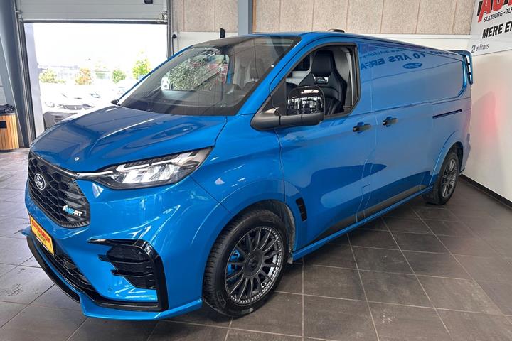 Blå Ford Transit Custom 320 L2 fra 2025