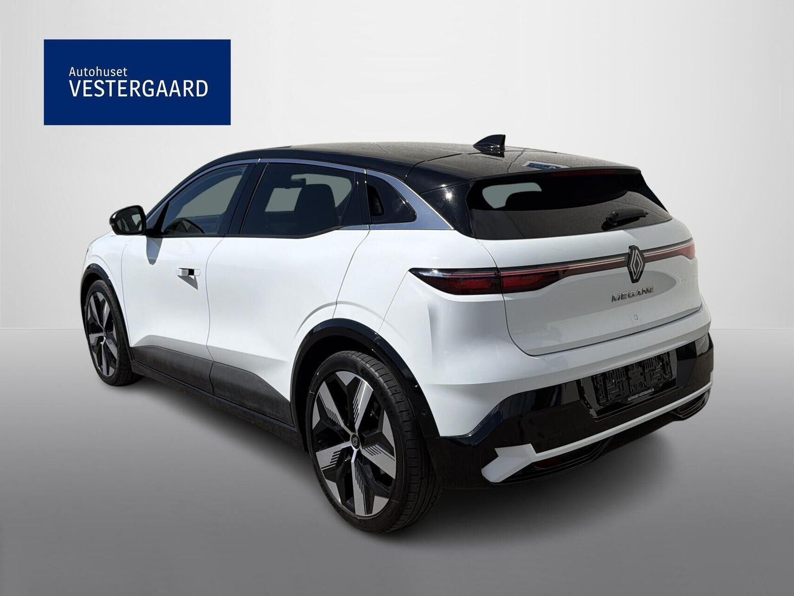 Hvid Renault Megane E-Tech fra 2022