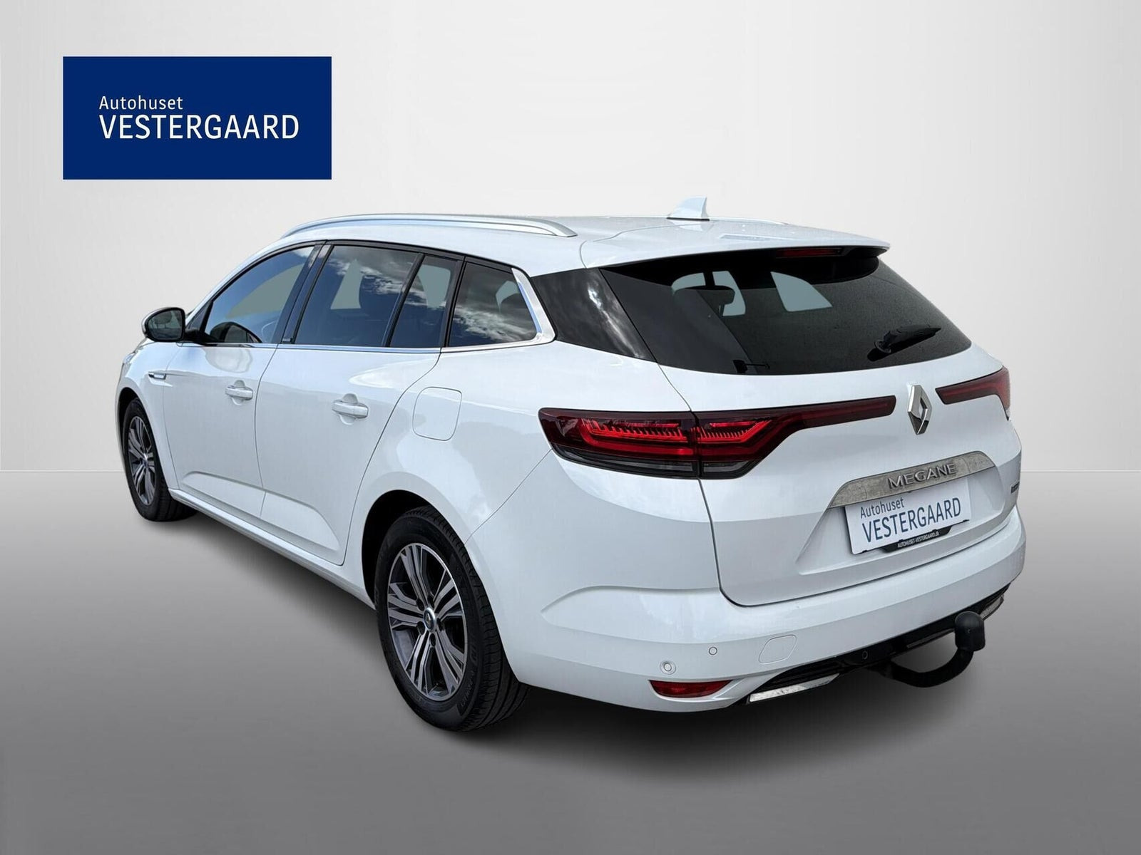 Hvid Renault Megane IV fra 2021
