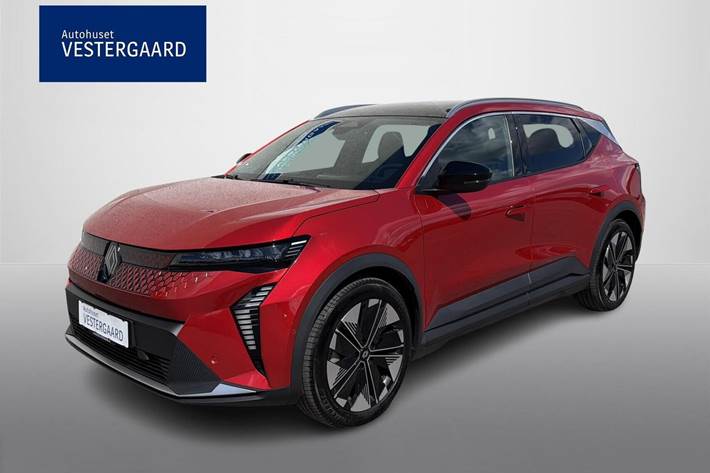 Rød Renault Scenic E-Tech fra 2025