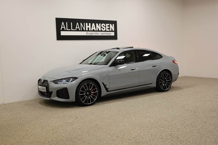 Grå BMW i4 fra 2022