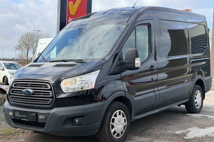 Sort Ford Transit 350 L2 Van fra 2016