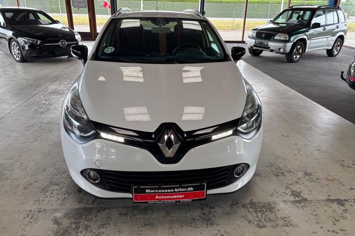 Hvid Renault Clio IV fra 2014