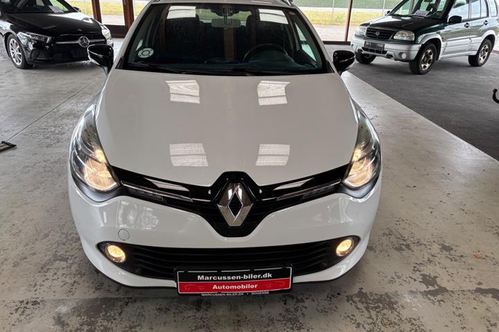Hvid Renault Clio IV fra 2014