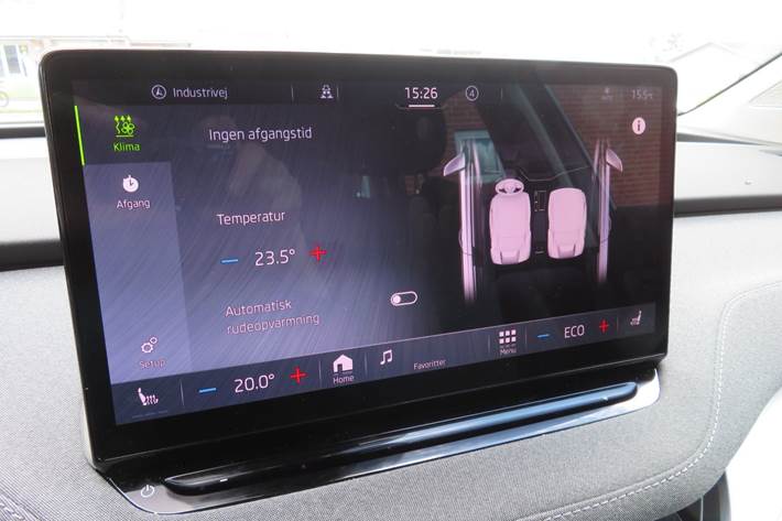 Sort Skoda Enyaq fra 2023