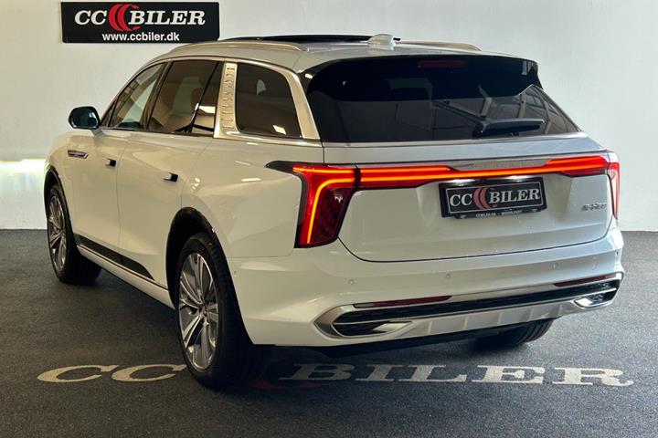 Hvid Hongqi E-HS9 fra 2024