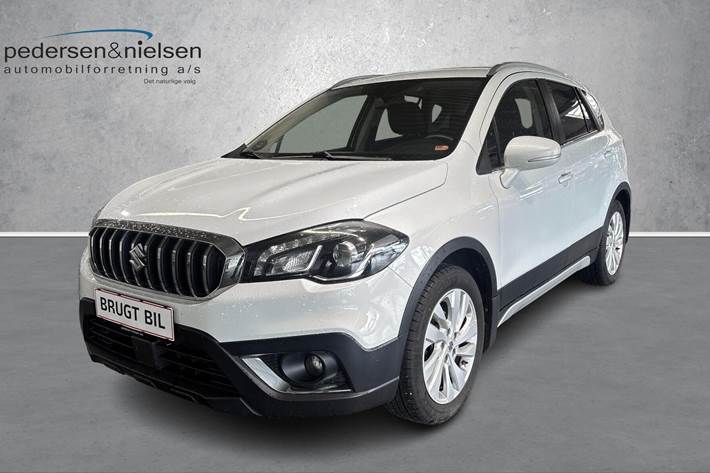 Hvid Suzuki S-Cross fra 2019