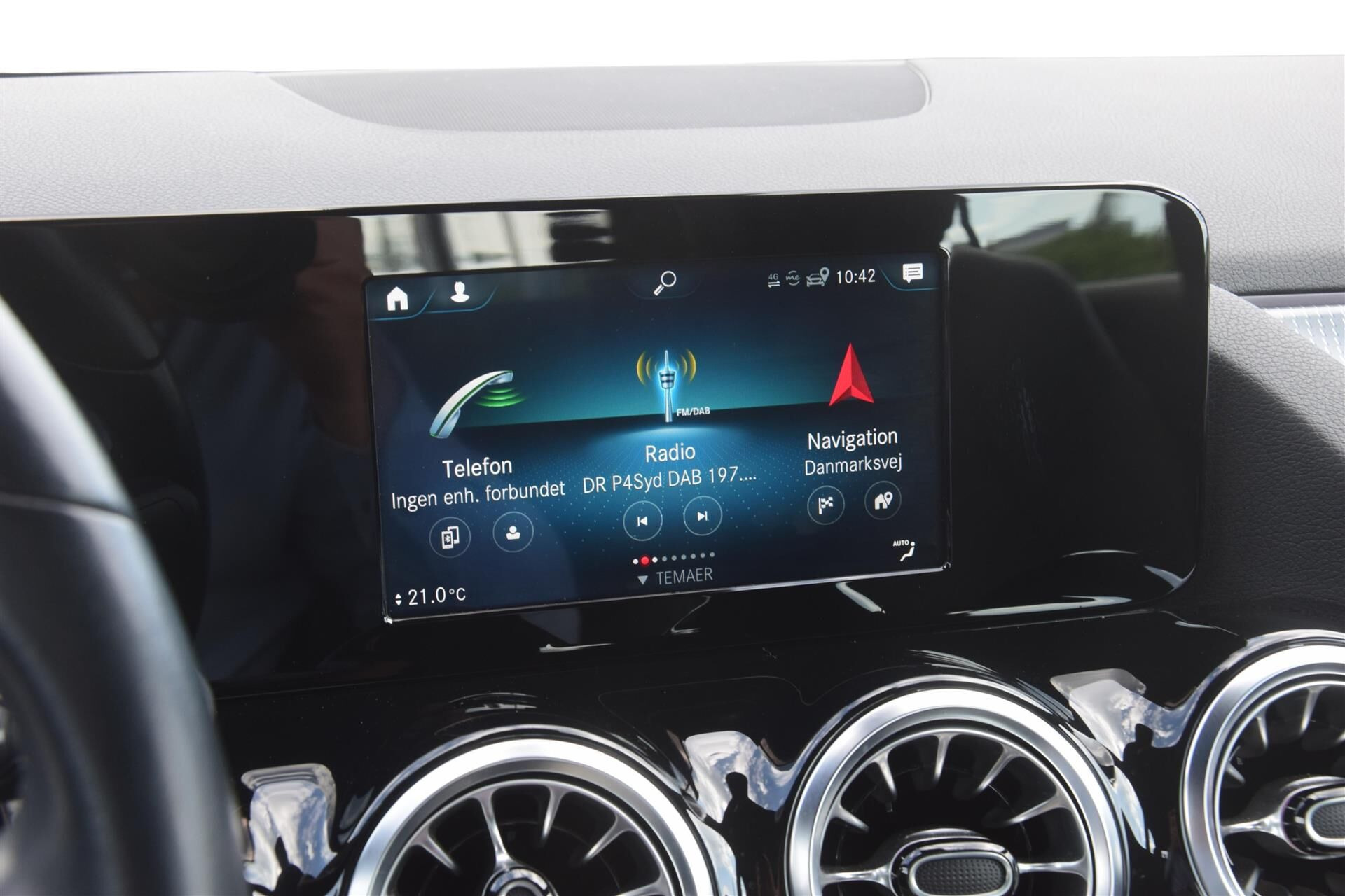 Sort Mercedes EQA 250 fra 2022