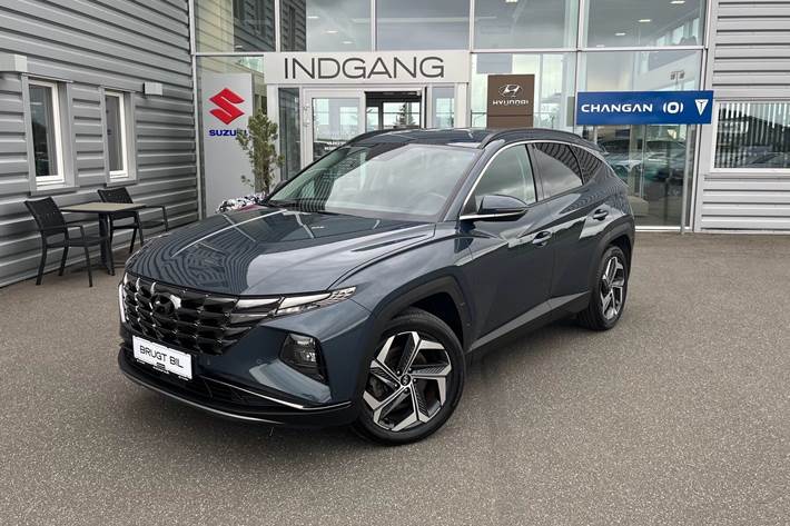 Turquoise Hyundai Tucson fra 2021