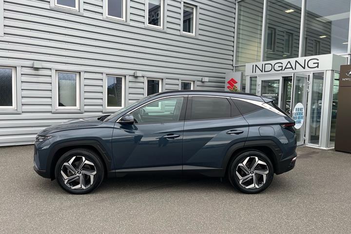 Turquoise Hyundai Tucson fra 2021